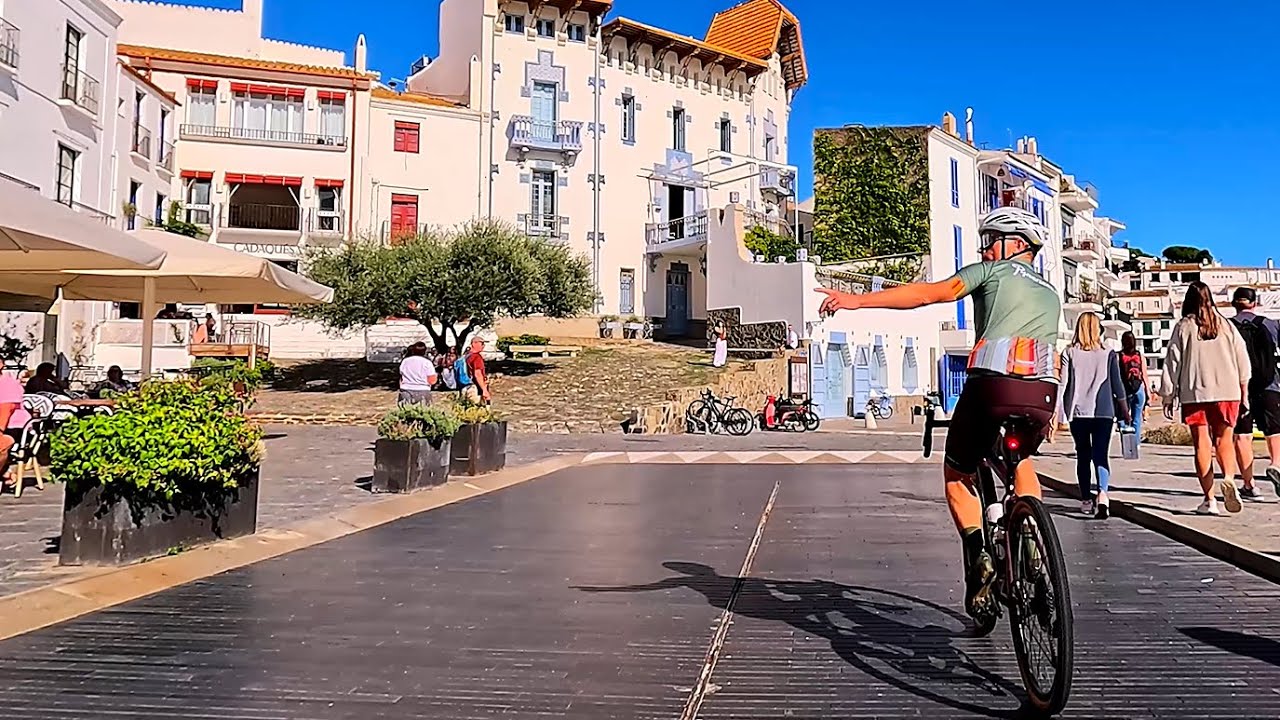Ride 444 - Descent into Cadaquez, Spain. Former home to Salvador Dali.