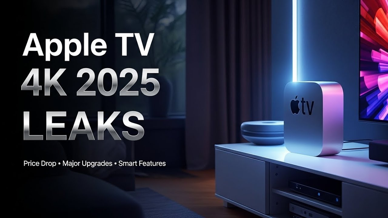 Apple TV 4K 2025 LEAKS: Price Drop, Major Upgrades & Smart Features ...