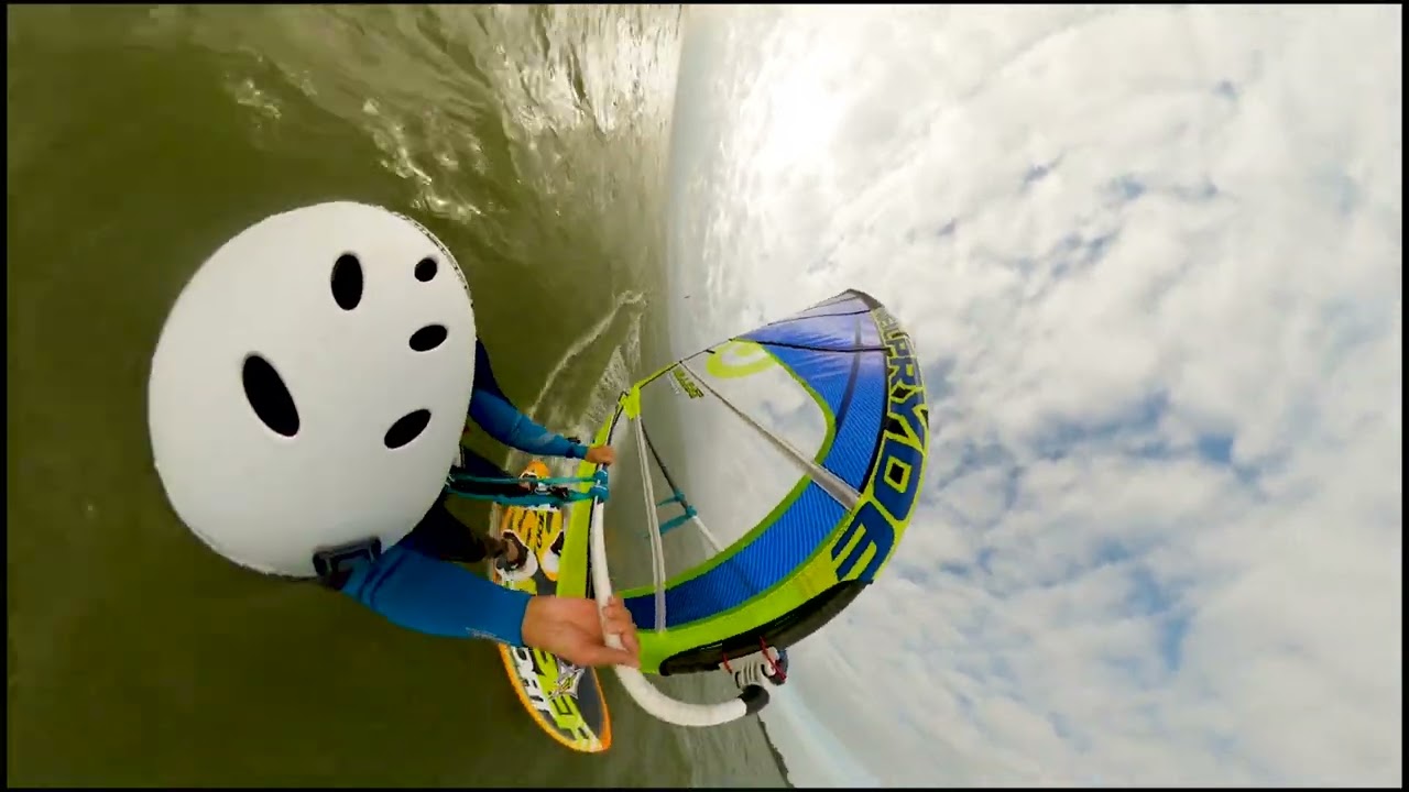 4K GOPRO Max windsurfing Makkum 4 okt 2022 YouTube
