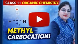 Methyl Carbocation (CH₃⁺) Structure Explained |Organic Chemistry Basics @yusralecturerchemistry3302