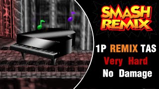 Smash Remix [TAS] - Mad Piano Remix Mode (Very Hard, No Damage)