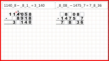 Solve missing digit subtraction problems | Subtraction | Year 5