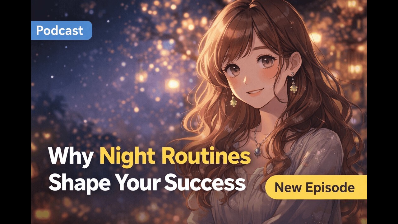 English Learning Podcast | Why Night Routines Shape Your Success