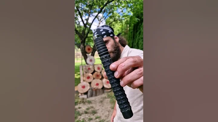 Expandable Baton Throwing #shorts #action #tips