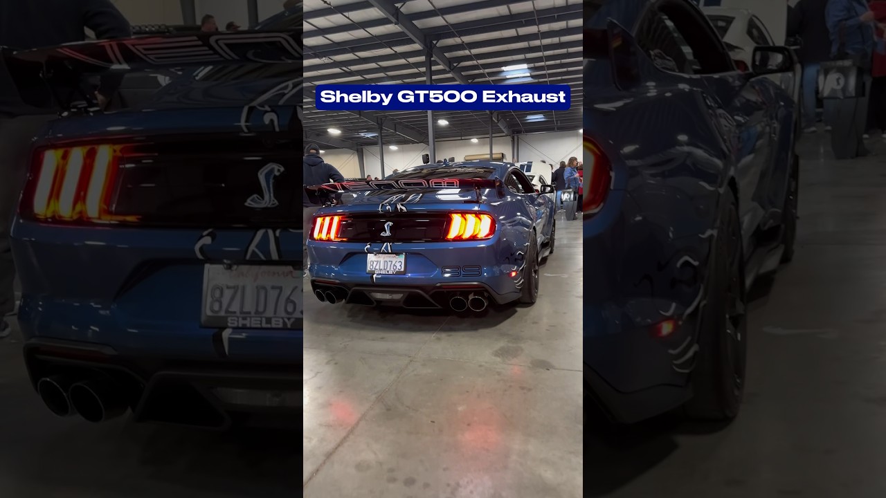 Shelby GT500 Exhaust Sound 🏎️