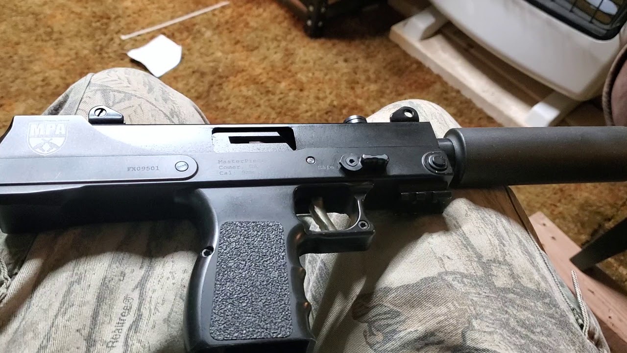 Masterpiece arms mpa30t using sten magazine youtube