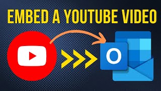 How To 'Embed' a YouTube Video Inside Outlook Email