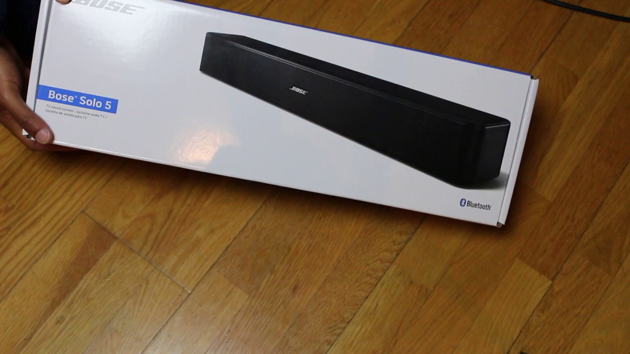 bose solo soundbar