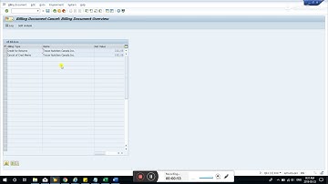 SAP + Cancel Billing document