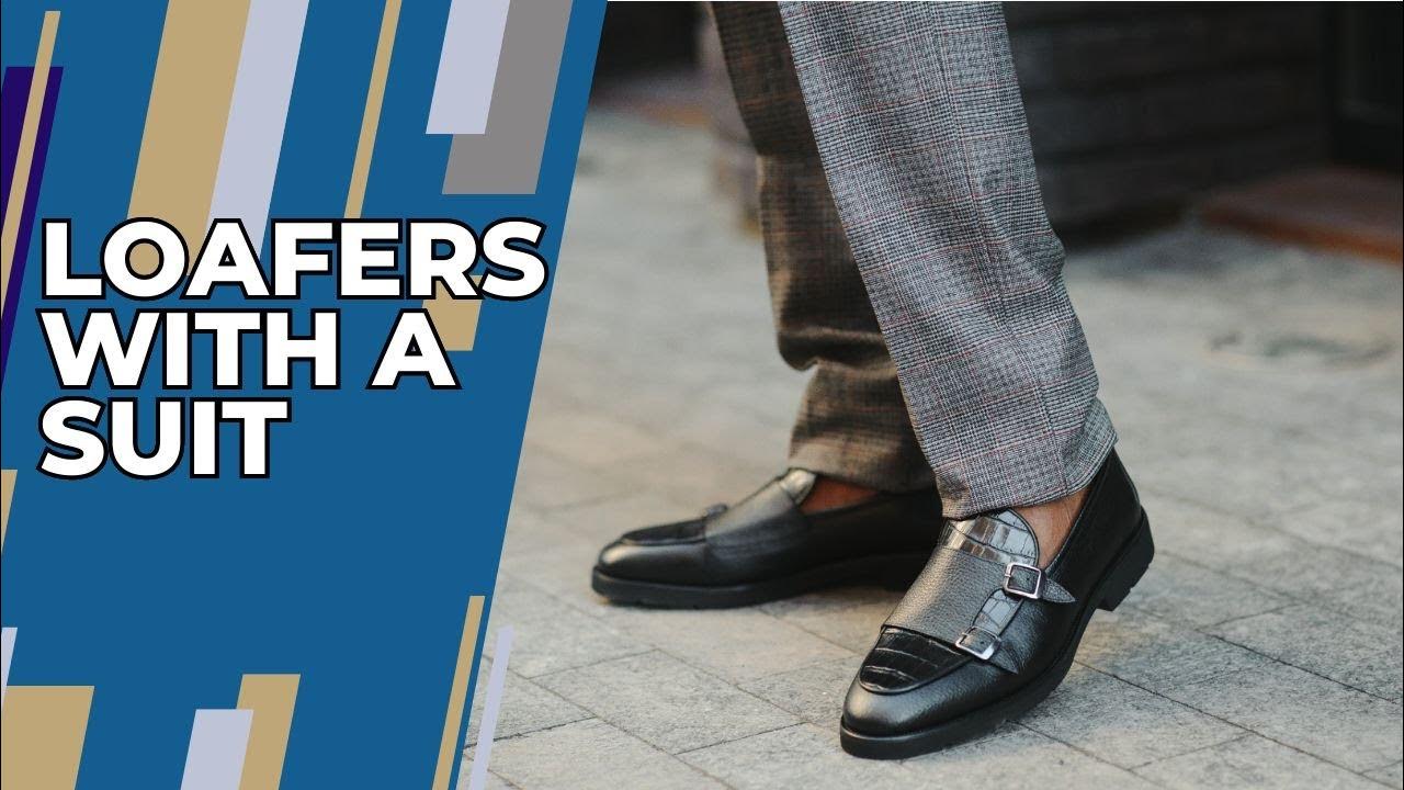 different-ways-to-wear-loafers-with-a-suit-youtube