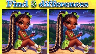 Spot the Difference Game | 3 Differences #73