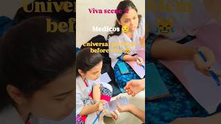 Viva scene -2|medico's before viva 🥲#shorts#viral#medico#viva #trend#bams#exam#medlife#study#neet#yt