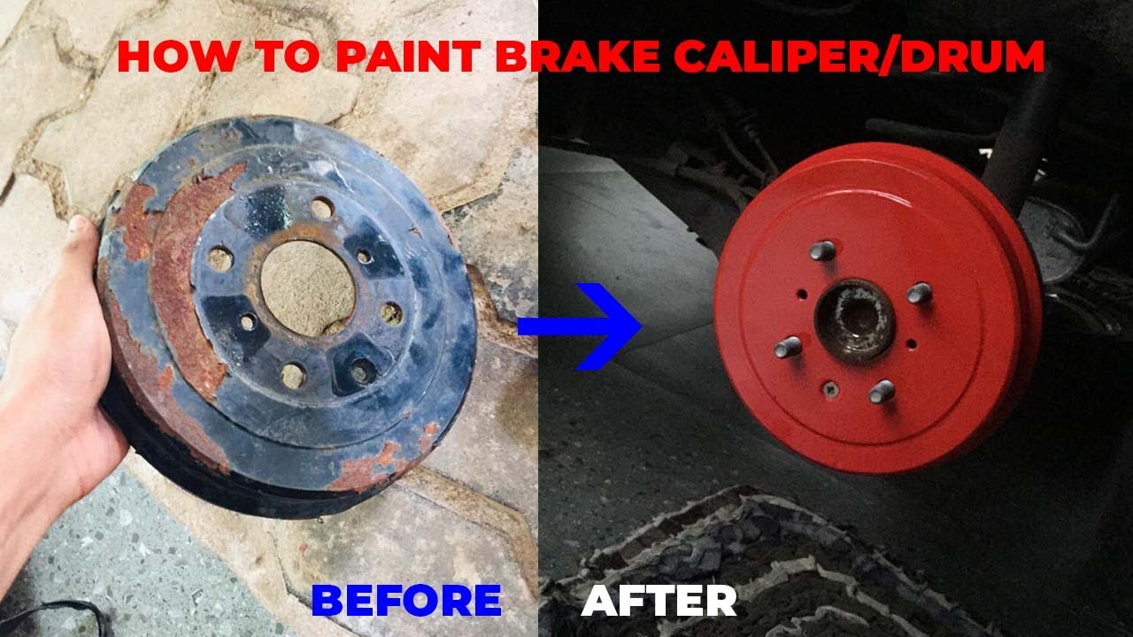 Painting brake drums with hammerite Clearance