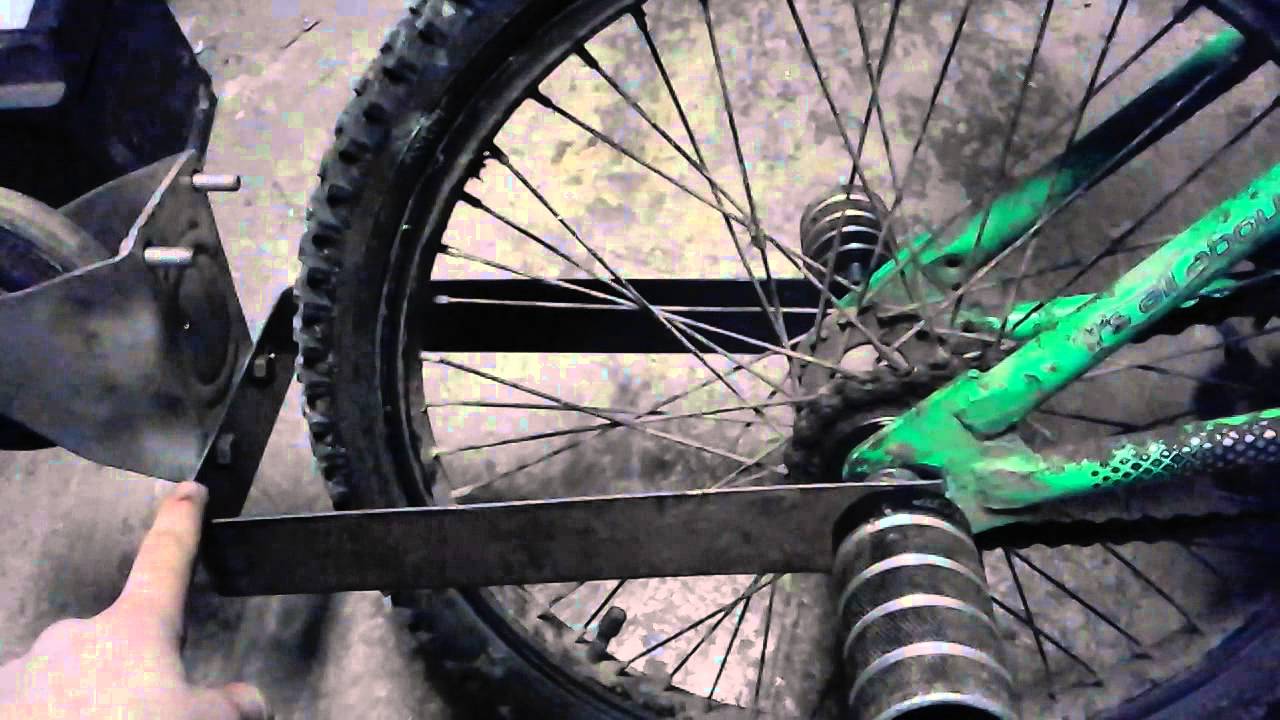 Comment faire un système fait maison sur un bmx - YouTube