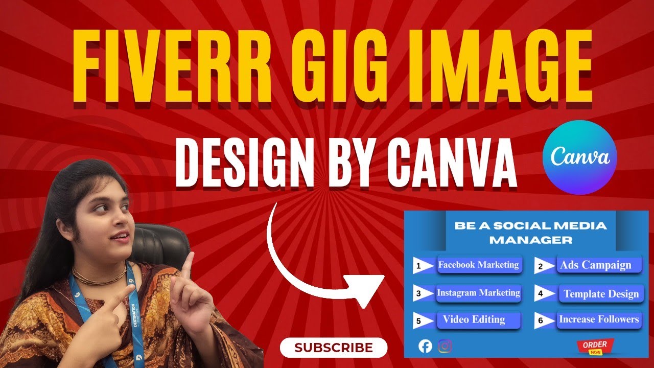 Fiverr Gig Image Design By Canva 💥, Gig Image Design Tutorial!! Canva ...