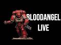Blood Angel Painting Live | NMM Gold &amp; Ionic Smart Paint Experiments  #warhammer40k