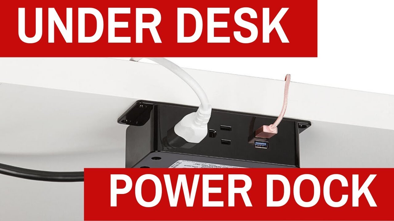 Under Desk Power Dock PCS99B YouTube