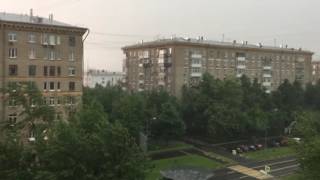 Ураган в Москве 30 июня 2017 начало