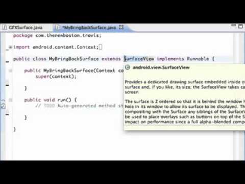 Android Application Development Tutorial   68   Setting up Animation Thread   YouTube