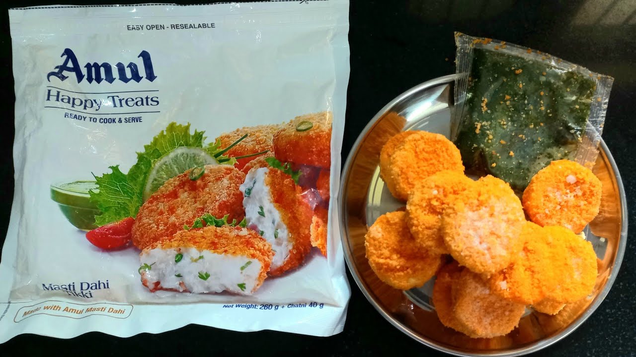 Trying AMUL MASTI DAHI TIKKI.. | IS IT WORTH TRYING✌| Amul frozen items