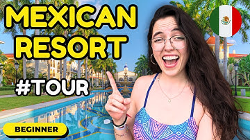 Learn Spanish at a Mexican Beach Resort! (Beginner Comprehensible Input)