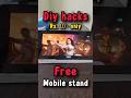 free mobile holder? 😍 #mobiletricks #diy