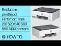 How to replace a printhead | HP Smart Tank 210, 520, 540, 580-590, 5100 | HP Printers | HP Support