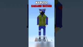 How I built KAKASHI in Minecraft 🔥