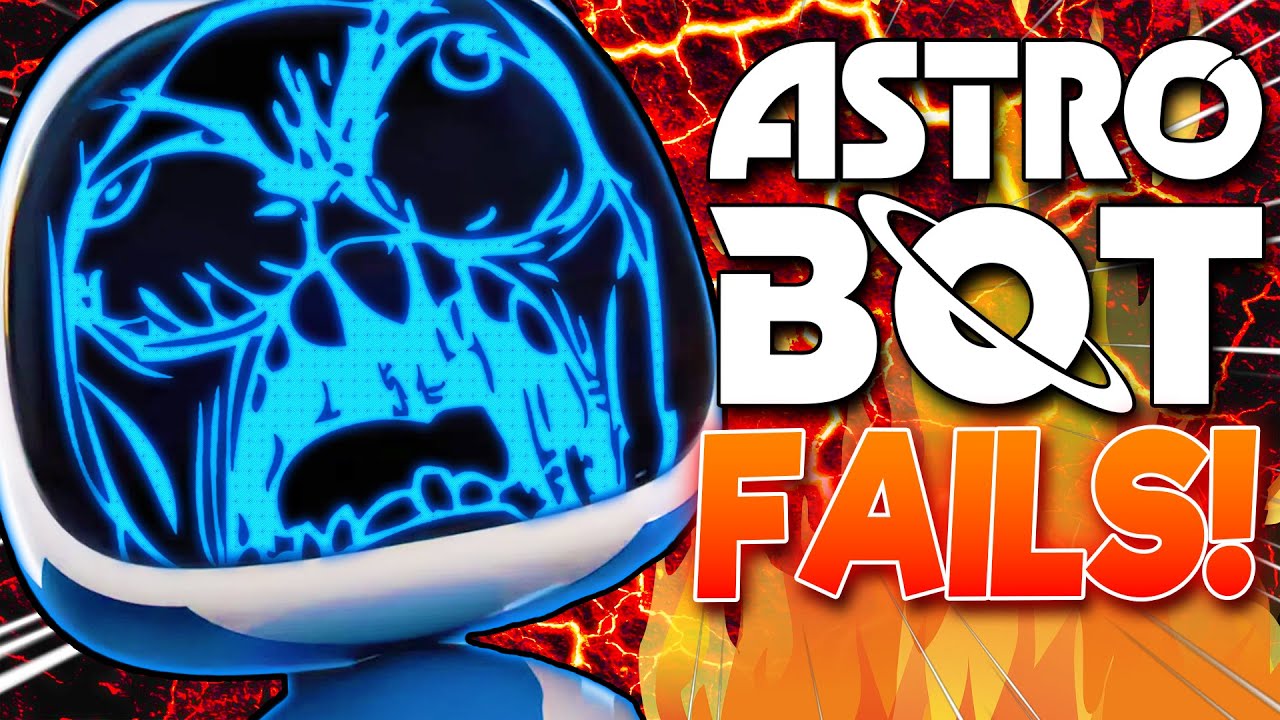 Astro Bot Added IMPOSSIBLE LEVELS! Fails Compilation - YouTube
