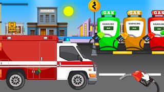 Permainan Puzzle mobil Ambulance untuk Anak-Anak | Kartun anak | Game kartun anak screenshot 1
