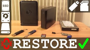 Fix Restore corrupted or deleted partition | Hard Disk Pendrive SSD Memory Card | NTFS FAT EXT4