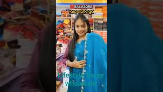 Lifestyle Saree Wholesale:-Back side of D B High School,Raj Berhampur..Mobile no:-9861197135...