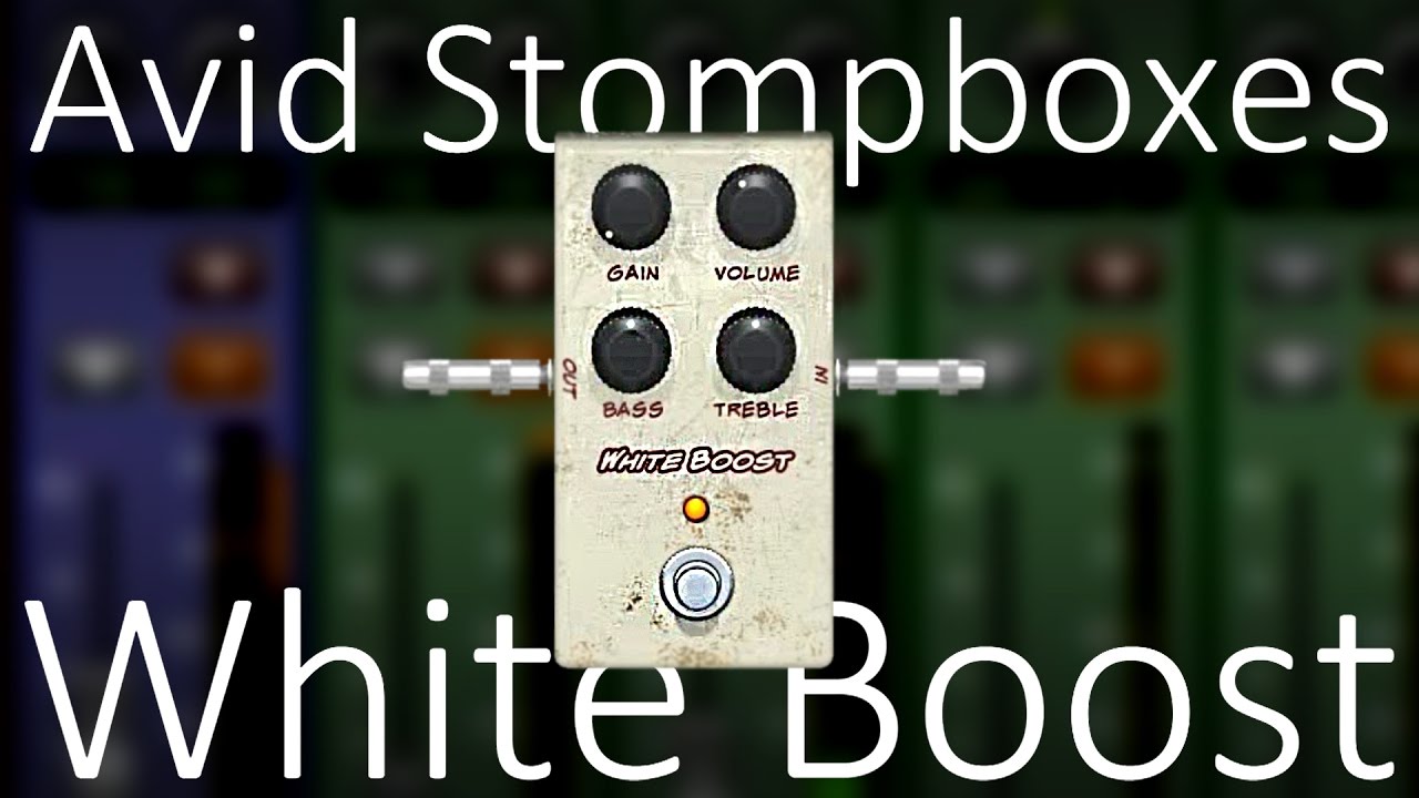 Eleven Rack Pedals #10 White Boost | Xotic AC Booster - YouTube