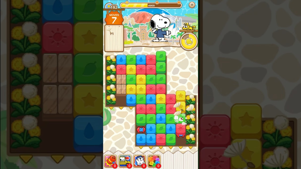 Snoopy Puzzle Journey level 182