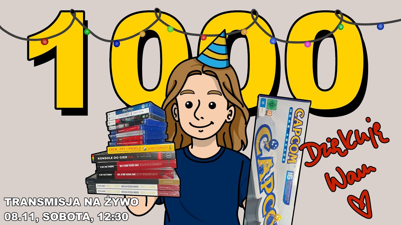 12 H LIVE + KONKURSY! - TRANSMISJA SPECJALNA NA 1000 SUBSKRYBCJI