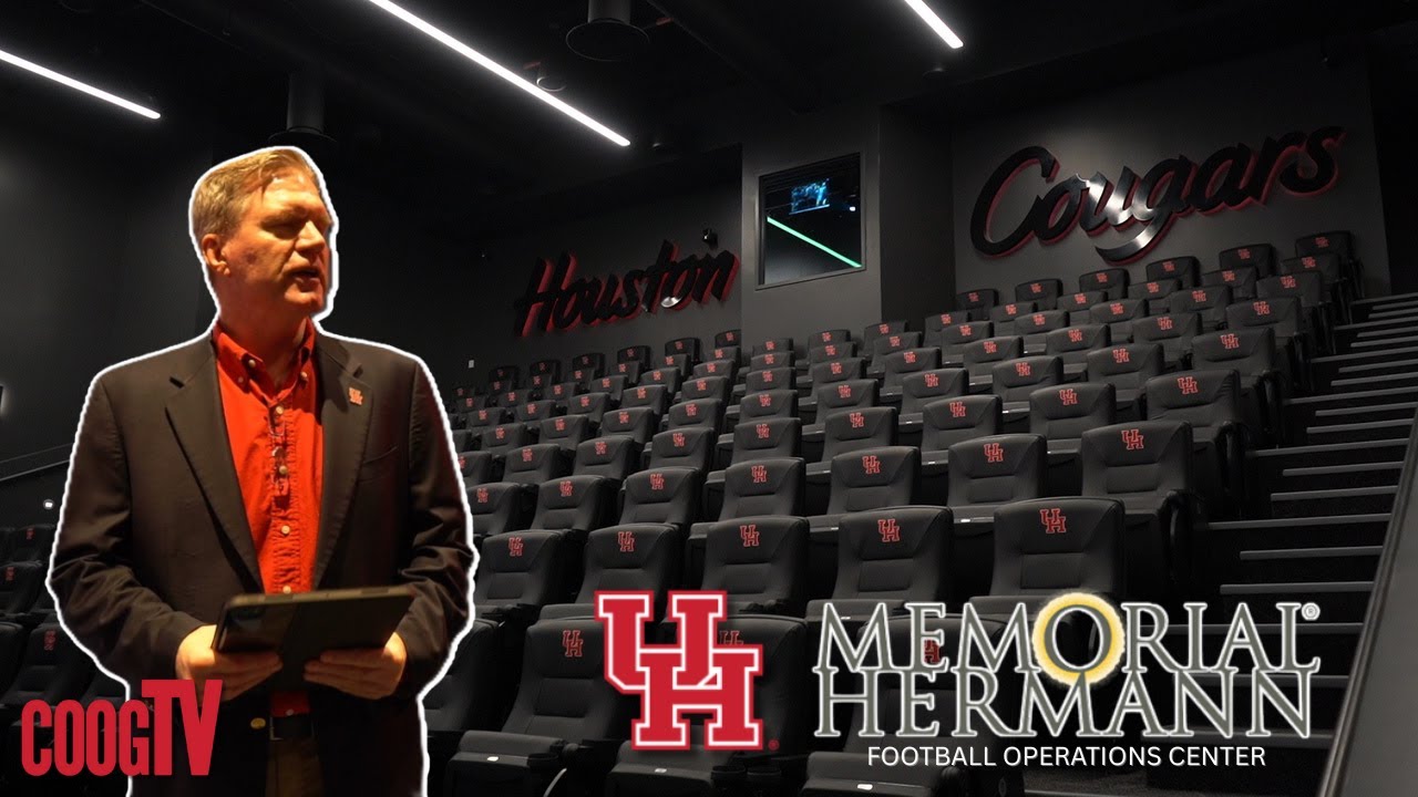 Touring The University of Houston's Brand New $130M Memorial Hermann Football Operations Center