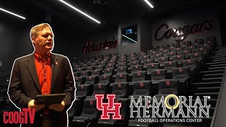 Touring The University of Houston's Brand New $130M Memorial Hermann Football Operations Center