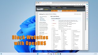 How to Filter Websites on Entire Network using OpenDNS screenshot 3