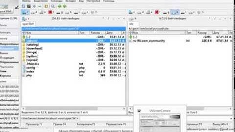 Создание файла config.php  в опенкарт
