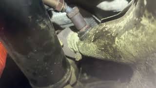20261024 2004 Lexus RX 330 rear O2 Sensor removal with Bung extender