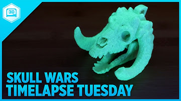 Skull Wars @3dkitbash - Timelapse Tuesday