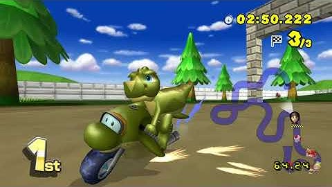 Mario Kart Wii (Fusion) Custom Tracks - Mirror (1 Player) #071 with Baby T