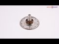 Фланець барабана (опора) для вертикальної пральної машини Electrolux D вала=16mm 12 отв.x5.5