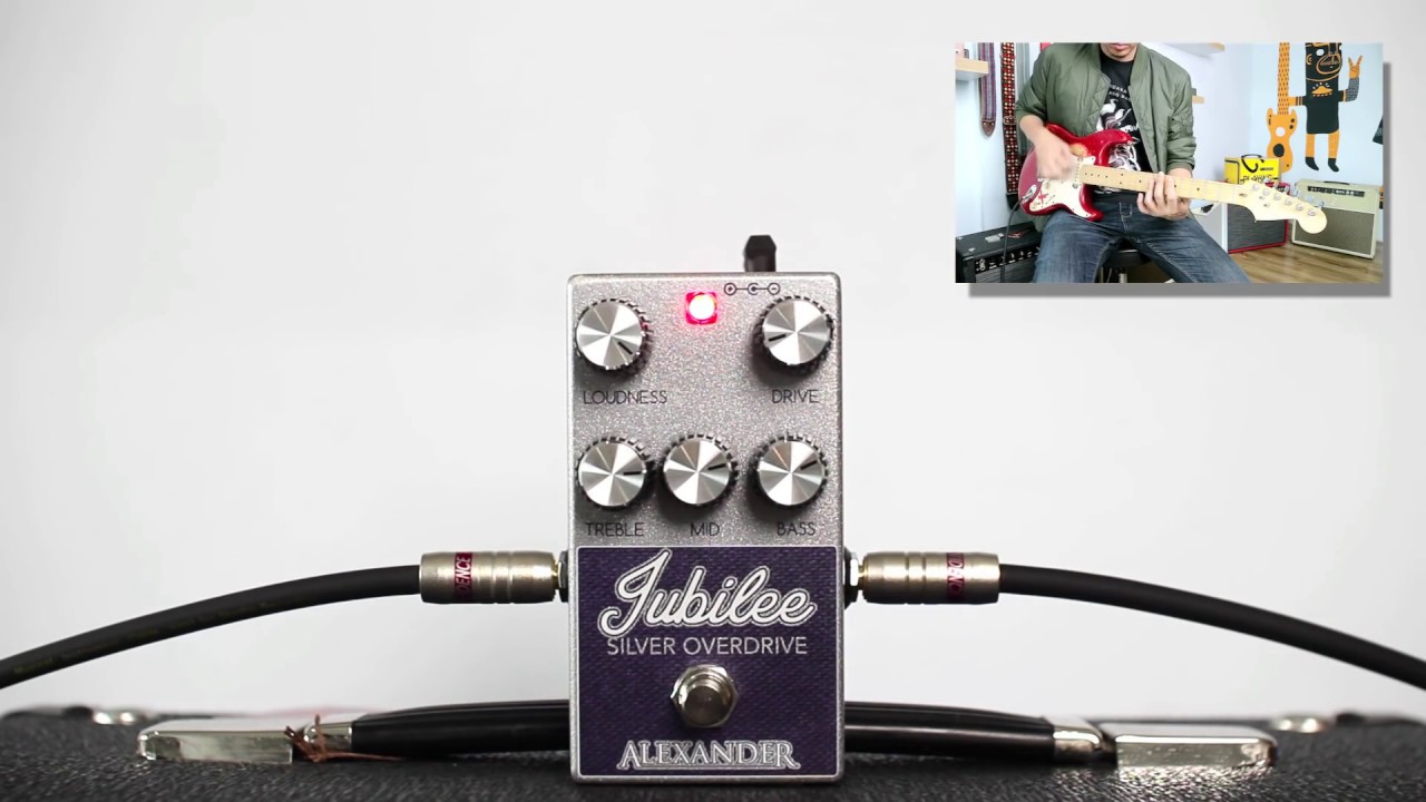Alexander Pedals Jubilee Silver Overdrive - YouTube