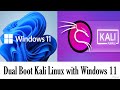 Install kali linux purple alongside windows 11  dual boot kali linux with windows 11  kali 20234