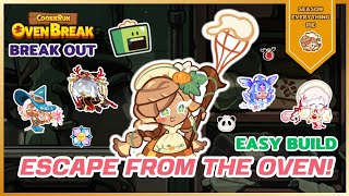 เบรคเอาท์หนีเตาอบของแม่มด Easy Build SS.พายรวมมิตร | CookieRunOvenBreak screenshot 2