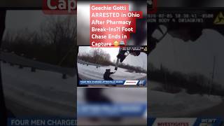 Geechie Gotti ARRESTED in Ohio After Pharmacy Break-Ins?! Foot Chase Ends in Capture - Raw Footage!