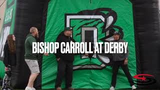 VIDEO: Derby drops regular season finale 24-20 against Bishop Carroll