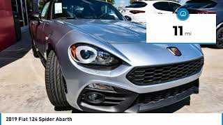 Sports Performance 2019 Fiat 124 Spider Ft. Worth Tx, Arlington TX, Grapevine TX F141520