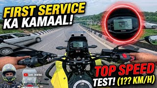 Suzuki V-Strom SX 250 First Service Ke Baad Top Speed Check! 🔥 Itni Speed ?! 🚀 | Sahil Dharma